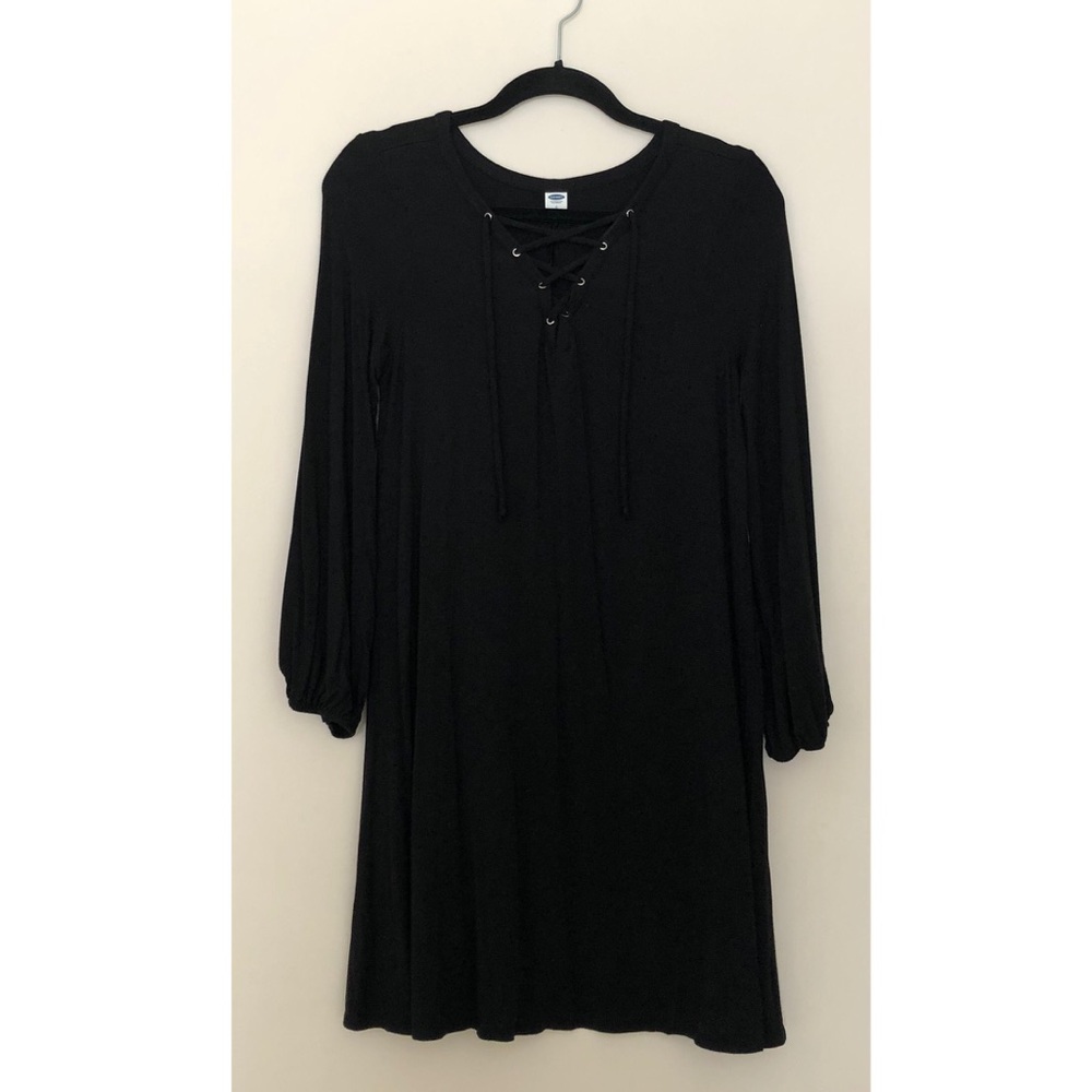 Old Navy Lace Up Swing Dress